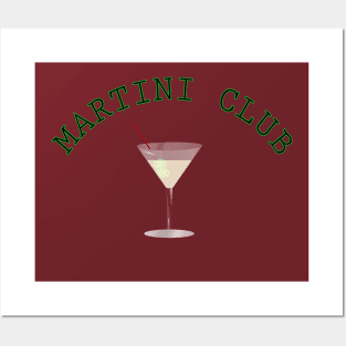 Martini Club Posters and Art